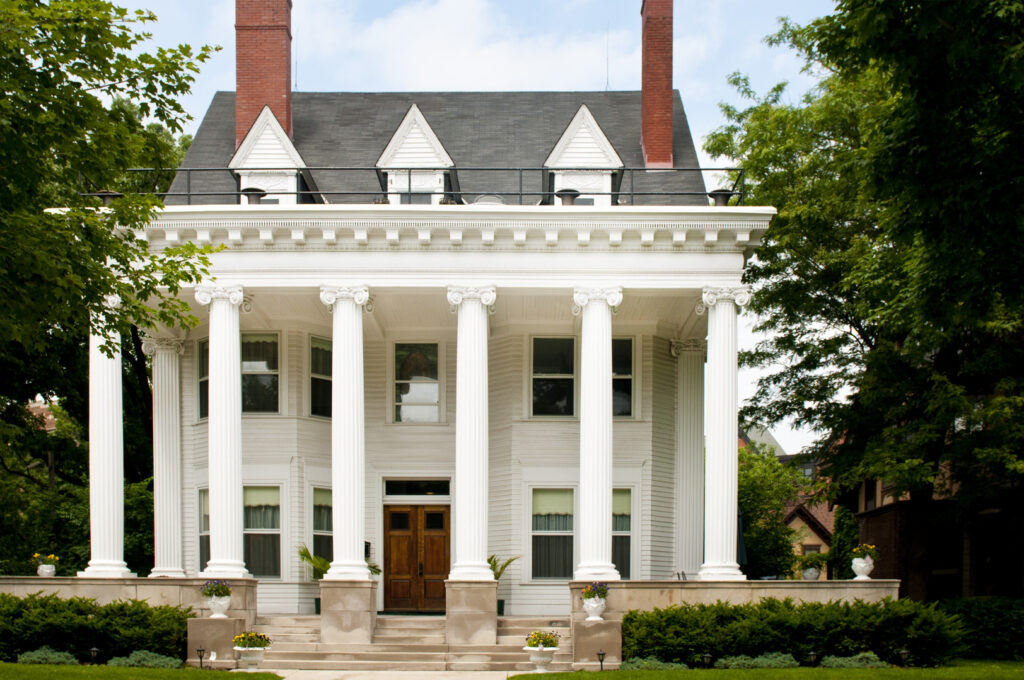Greek revival home styles